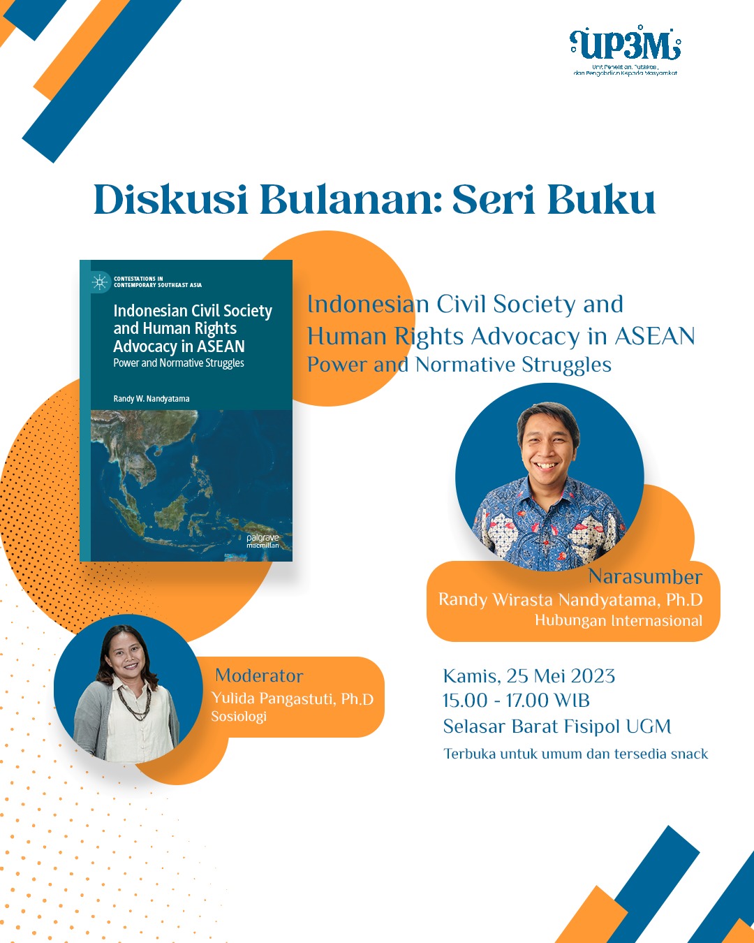 Informasi Diskusi Bulanan: Seri Buku Indonesian Civil Society and Human ...